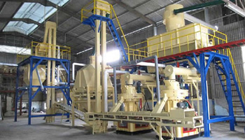 500kg-600kg/H Rice Husk Pellet Plant In Cambodia